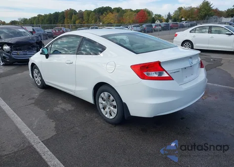 2012 Honda Civic Lx from USA, damaged, VIN 2HGFG3B58CH520173